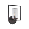 DANIEL Transitional 1 Light Rubbed Bronze Outdoor/Indoor Wall Sconce 13" Tall
