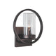 JOSEPH Transitional 1 Light Rubbed Bronze Outdoor/Indoor Wall Sconce 11" Tall