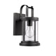 Lighting KASH Transitional 1 Light Textured Black Outdoor Wall Sconce 11’’ Tall CHL-CH2S089BK11-OD1