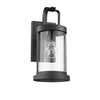 Lighting KASH Transitional 1 Light Textured Black Outdoor Wall Sconce 15’’ Tall CHL-CH2S089BK15-OD1