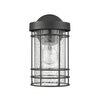 Lighting JEFFERSON Transitional 1 Light Textured Black Outdoor Wall Sconce 10’’ Tall CHL-CH2S092BK10-OD1