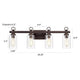 Chloe Lighting Exton Transitional 4 Light Oil Rubbed Bronze Bath Vanity Fixture 29’’ Wide CHL-CH2S105RB29-BL4