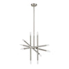 Lighting ADALYNN Transitional 10 Light Brushed Nickel Ceiling Pendant 19’’ Wide CHL-CH2S117BN19-DPX