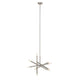 Lighting ADALYNN Transitional 10 Light Brushed Nickel Ceiling Pendant 19’’ Wide CHL-CH2S117BN19-DPX