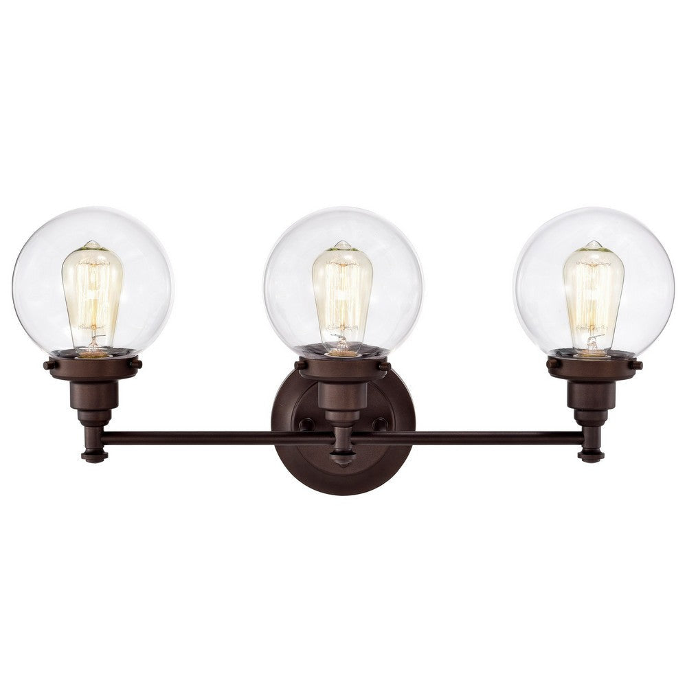 Chloe Lighting Milo Transitional 3 Light Oil Rubbed Bronze Bath Vanity Fixture 24’’ Wide CHL-CH2S118RB24-BL3