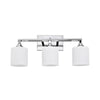 Lighting JANE Contemporary 3 Light Chrome Bath Vanity Fixture 22’’ Width CHL-CH2S121CM22-BL3