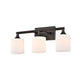 Lighting JANE Contemporary 3 Light Rubbed Bronze Bath Vanity Fixture 22" Width