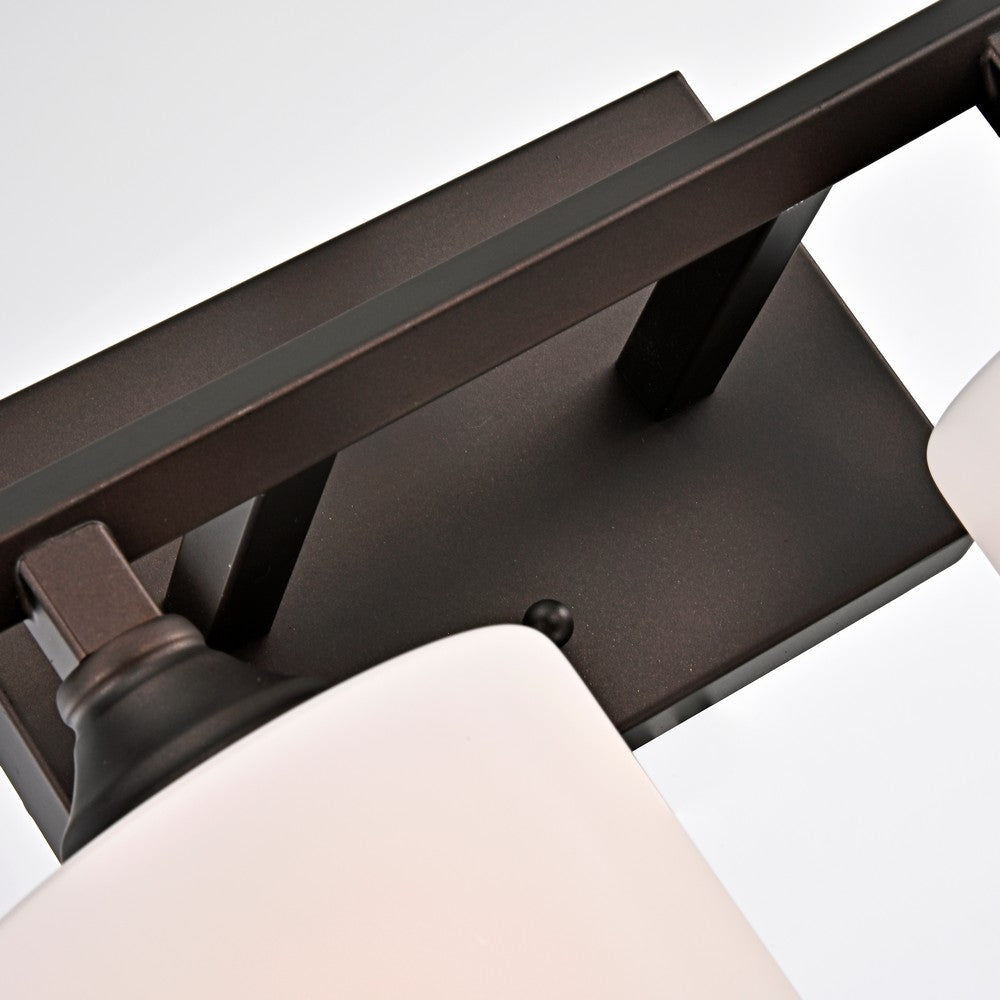 Lighting JANE Contemporary 4 Light Rubbed Bronze Bath Vanity Fixture 29’’ Width CHL-CH2S121RB29-BL4