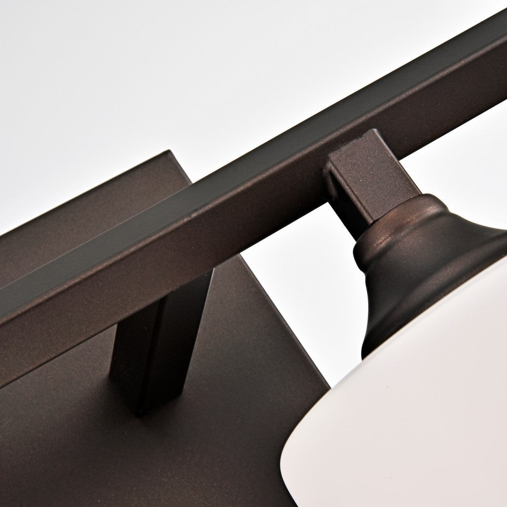 Lighting JANE Contemporary 4 Light Rubbed Bronze Bath Vanity Fixture 29’’ Width CHL-CH2S121RB29-BL4