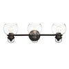 Lighting JANICE Contemporary 3 Light Rubbed Bronze Bath Vanity Fixture 26’’ Width CHL-CH2S123RB26-BL3