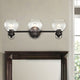 Lighting JANICE Contemporary 3 Light Rubbed Bronze Bath Vanity Fixture 26" Width