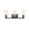 Lighting MERCY Contemporary 3 Light Rubbed Bronze Bath Vanity Fixture 22’’ Width CHL-CH2S124RB22-BL3