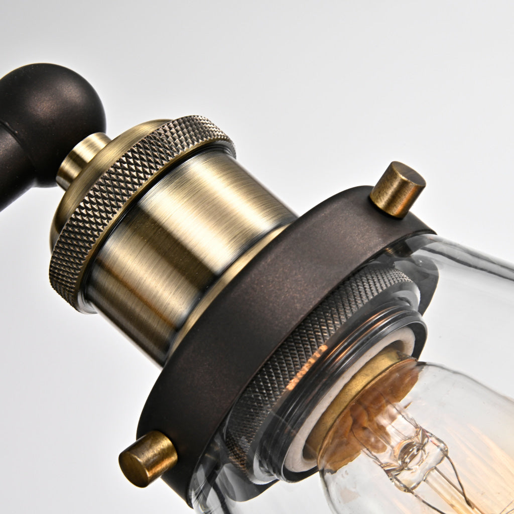 Lighting BONNIE Contemporary 3 Light Rubbed Bronze Bath Vanity Fixture 24’’ Width CHL-CH2S126RB24-BL3