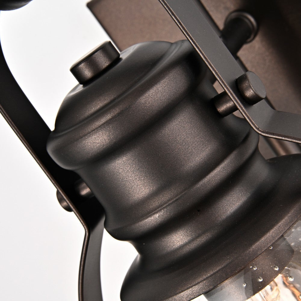 Lighting MARK Transitional 1 Light Rubbed Bronze Outdoor Wall Sconce 14’’ Height CHL-CH2S200RB14-OD1