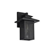 Lighting IRONCLAD Transitional 1 Light Textured Black Outdoor Wall Sconce 13’’ Height CHL-CH2S201BK13-OD1