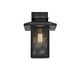 Lighting IRONCLAD Transitional 1 Light Textured Black Outdoor Wall Sconce 13’’ Height CHL-CH2S201BK13-OD1