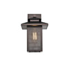 Lighting IRONCLAD Transitional 1 Light Rubbed Bronze Outdoor Wall Sconce 13’’ Height CHL-CH2S201RB13-OD1