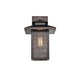 Lighting IRONCLAD Transitional 1 Light Rubbed Bronze Outdoor Wall Sconce 13’’ Height CHL-CH2S201RB13-OD1
