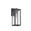 Lighting RICHARD Transitional 1 Light Textured Black Outdoor Wall Sconce 14’’ Height CHL-CH2S202BK14-OD1