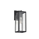 Lighting RICHARD Transitional 1 Light Textured Black Outdoor Wall Sconce 14’’ Height CHL-CH2S202BK14-OD1