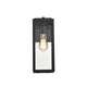 Lighting RICHARD Transitional 1 Light Textured Black Outdoor Wall Sconce 14’’ Height CHL-CH2S202BK14-OD1