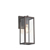 Lighting RICHARD Transitional 1 Light Rubbed Bronze Outdoor Wall Sconce 14" Height