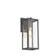 Lighting RICHARD Transitional 1 Light Rubbed Bronze Outdoor Wall Sconce 14" Height