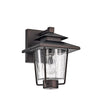Lighting THOMAS Transitional 1 Light Rubbed Bronze Outdoor Wall Sconce 10’’ Height CHL-CH2S203RB10-OD1
