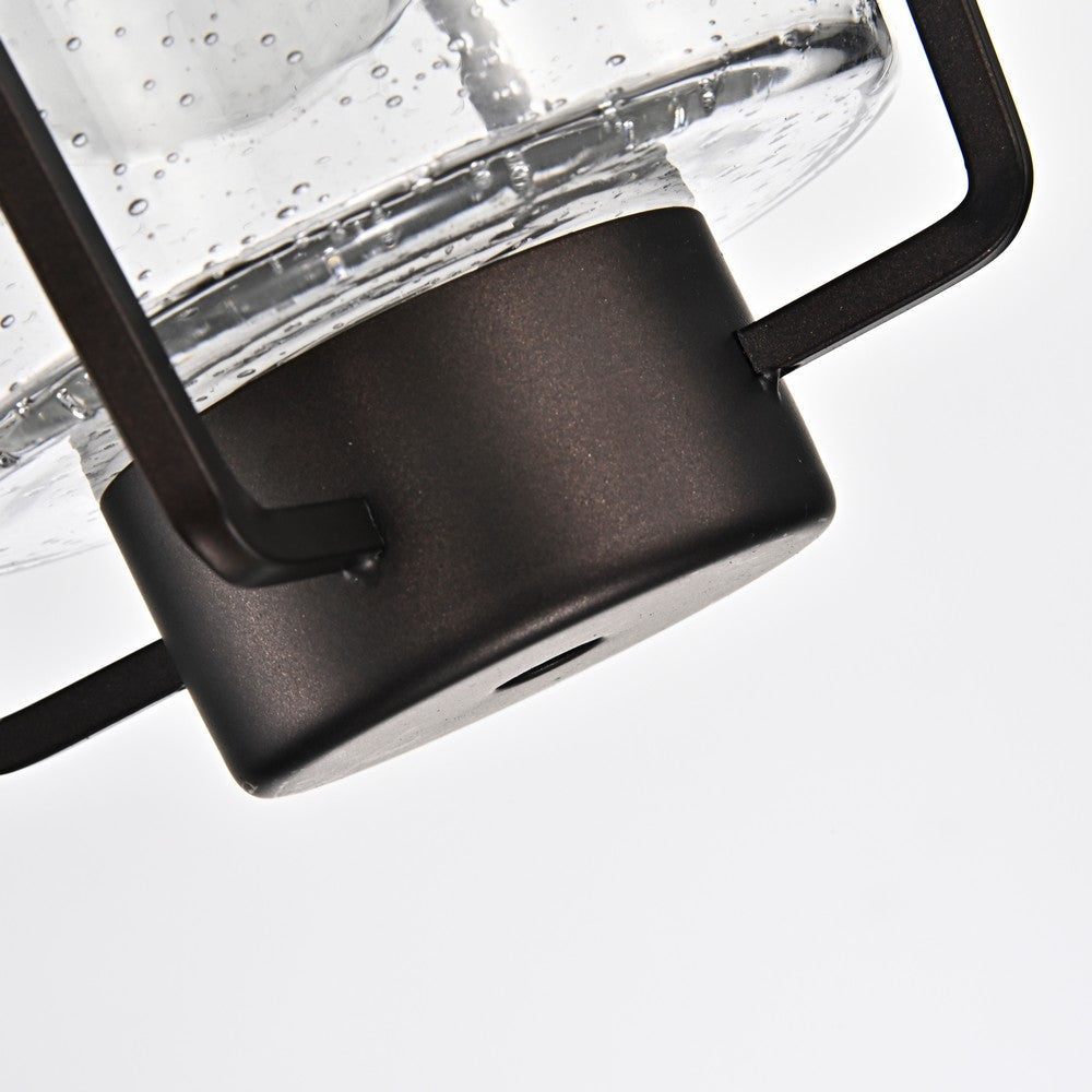 Lighting THOMAS Transitional 1 Light Rubbed Bronze Outdoor Wall Sconce 10’’ Height CHL-CH2S203RB10-OD1