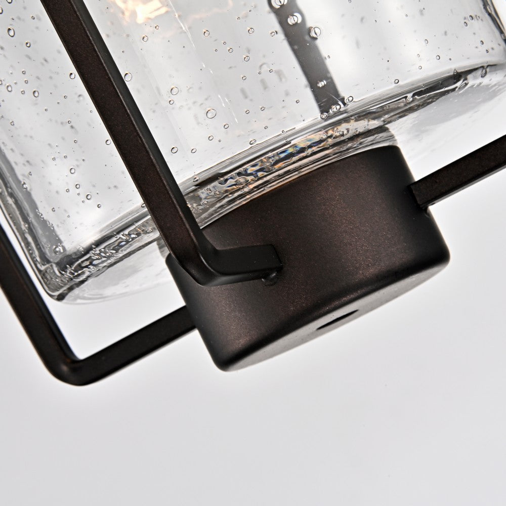 Lighting THOMAS Transitional 1 Light Rubbed Bronze Outdoor Wall Sconce 12’’ Height CHL-CH2S203RB12-OD1