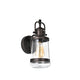 Lighting DERRICK Transitional 1 Light Rubbed Bronze Outdoor Wall Sconce 14’’ Height CHL-CH2S205RB14-OD1