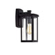 Chloe Lighting Quill Transitional 1 Light Textured Black Outdoor Wall Sconce 14’’ Height CHL-CH2S206BK14-OD1