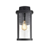 Chloe Lighting Quill Transitional 1 Light Textured Black Outdoor Wall Sconce 17’’ Height CHL-CH2S206BK17-OD1
