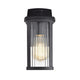 Chloe Lighting Evie Transitional 1 Light Textured Black Outdoor Wall Sconce 11’’ Height CHL-CH2S207BK11-OD1