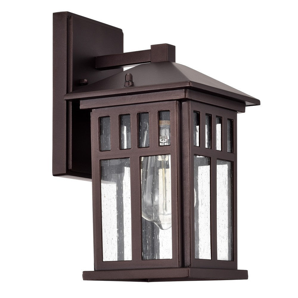 Chloe Lighting Jesse Transitional 1 Light Oil Rubbed Bronze Outdoor Wall Sconce 12’’ Height CHL-CH2S208RB12-OD1