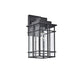 Lighting KENNETH Transitional 1 Light Textured Black Outdoor Wall Sconce 14’’ Height CHL-CH2S211BK14-OD1