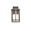 Lighting KENNETH Transitional 1 Light Rubbed Bronze Outdoor Wall Sconce 14’’ Height CHL-CH2S211RB14-OD1