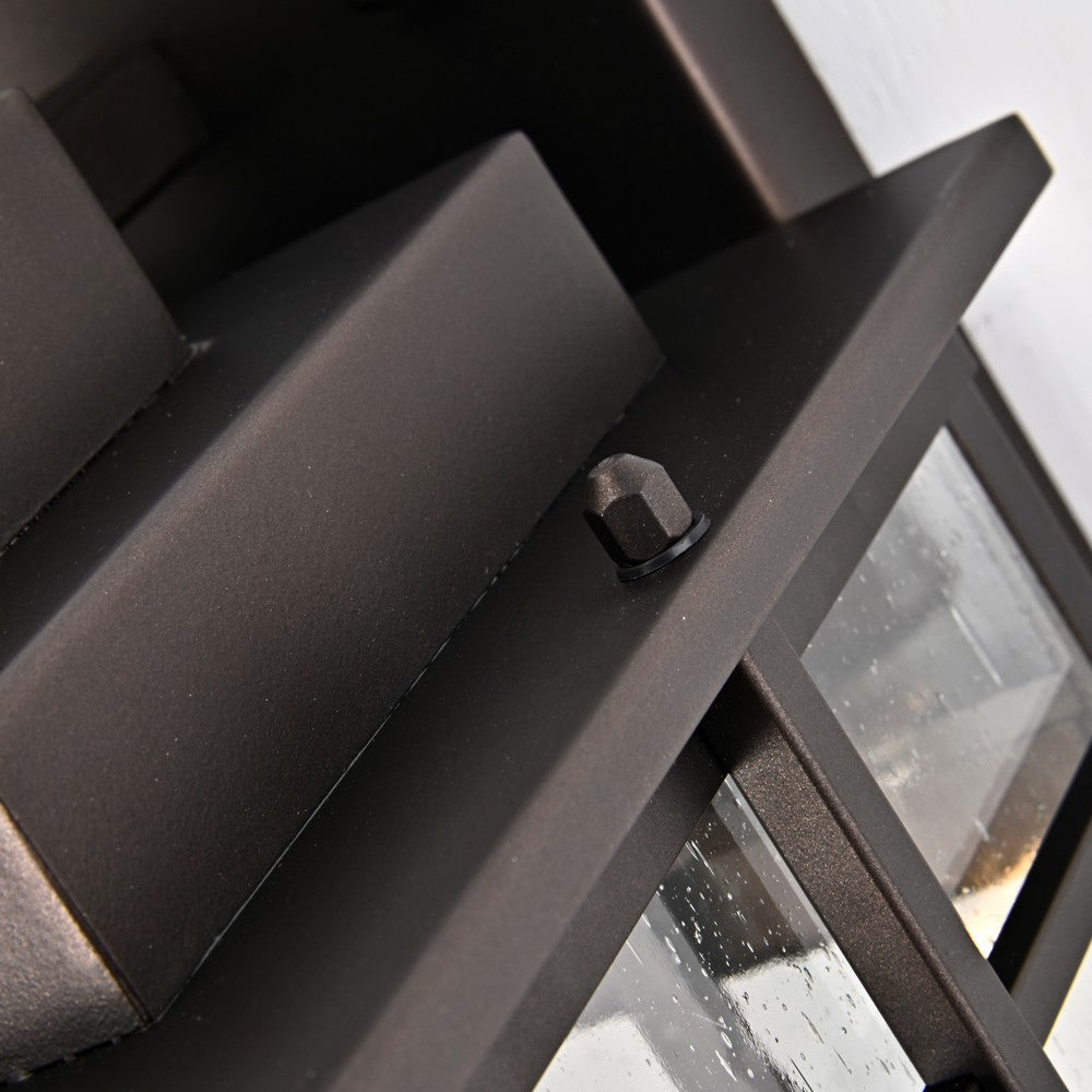 Lighting KENNETH Transitional 1 Light Rubbed Bronze Outdoor Wall Sconce 14’’ Height CHL-CH2S211RB14-OD1