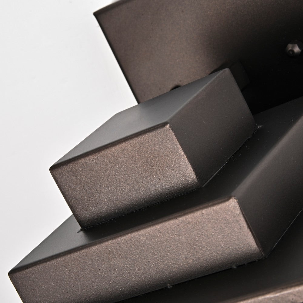 Lighting KENNETH Transitional 1 Light Rubbed Bronze Outdoor Wall Sconce 14’’ Height CHL-CH2S211RB14-OD1