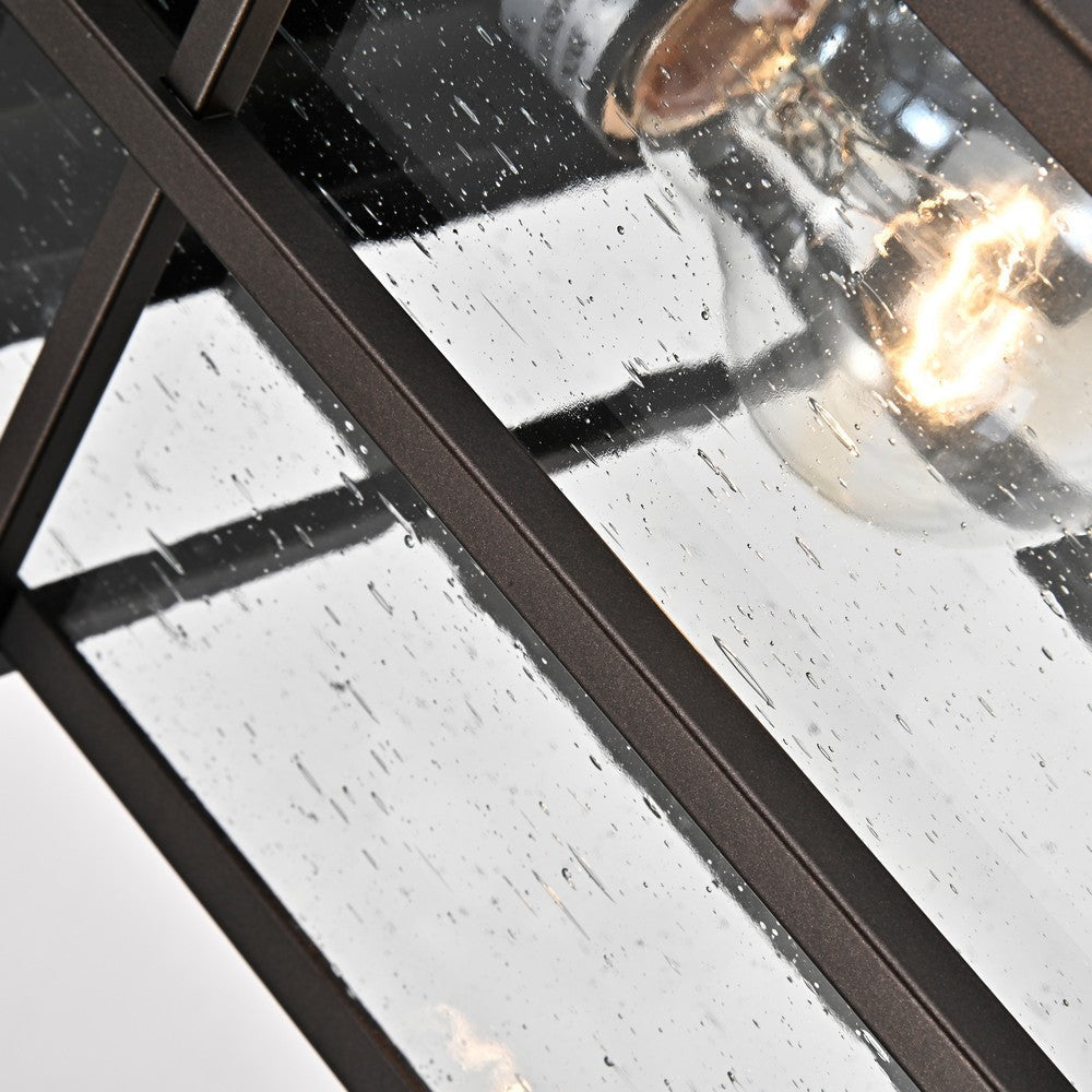 Lighting KENNETH Transitional 1 Light Rubbed Bronze Outdoor Wall Sconce 14’’ Height CHL-CH2S211RB14-OD1