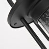 Lighting JEFFREY Transitional 1 Light Textured Black Outdoor Wall Sconce 13’’ Height CHL-CH2S212BK13-OD1