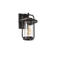 Lighting JEFFREY Transitional 1 Light Rubbed Bronze Outdoor Wall Sconce 13’’ Height CHL-CH2S212RB13-OD1