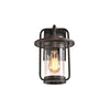 Lighting JEFFREY Transitional 1 Light Rubbed Bronze Outdoor Wall Sconce 13’’ Height CHL-CH2S212RB13-OD1