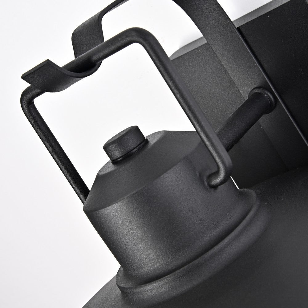 Lighting CHRISTOPHER Transitional 1 Light Textured Black Outdoor Wall Sconce 12’’ Height CHL-CH2S213BK12-OD1