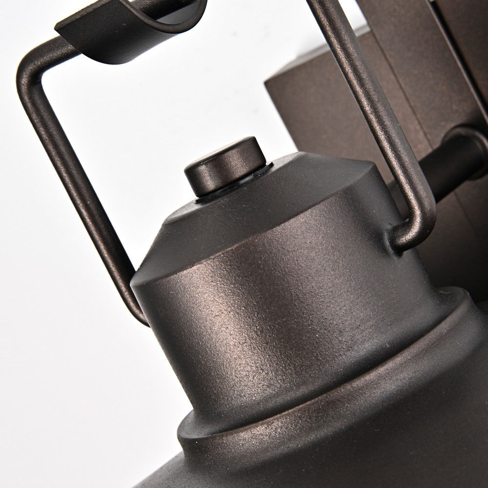 Lighting CHRISTOPHER Transitional 1 Light Rubbed Bronze Outdoor Wall Sconce 12’’ Height CHL-CH2S213RB12-OD1