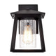 Chloe Lighting Russell Transitional 1 Light Textured Black Outdoor Wall Sconce 11’’ Height CHL-CH2S214BK11-OD1