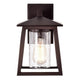 Chloe Lighting Russell Transitional 1 Light Oil Rubbed Bronze Outdoor Wall Sconce 11’’ Height CHL-CH2S214RB11-OD1