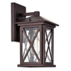 Chloe Lighting Vincent Transitional 1 Light Oil Rubbed Bronze Outdoor Wall Sconce 12’’ Height CHL-CH2S217RB12-OD1