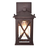 Chloe Lighting Vincent Transitional 1 Light Oil Rubbed Bronze Outdoor Wall Sconce 12’’ Height CHL-CH2S217RB12-OD1