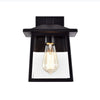 Chloe Lighting Orly Transitional 1 Light Textured Black Outdoor Wall Sconce 11’’ Height CHL-CH2S220BK11-OD1